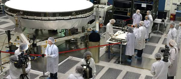 La NASA volverá a ensayar el aterrizaje de su 'platillo volador' en Marte - Sputnik Mundo
