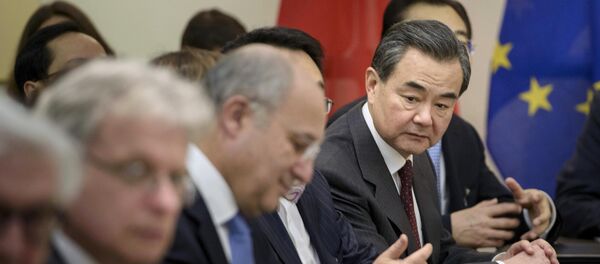 Wang Yi, ministro de Relaciones Exteriores de China - Sputnik Mundo
