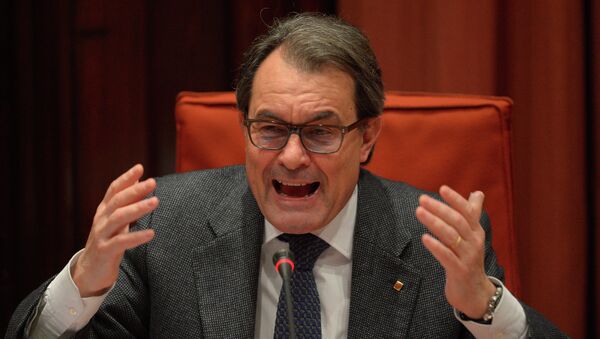 Artur Mas, presidente de Cataluña - Sputnik Mundo