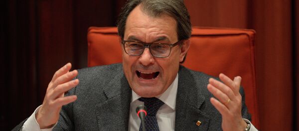 Artur Mas, presidente de Cataluña - Sputnik Mundo