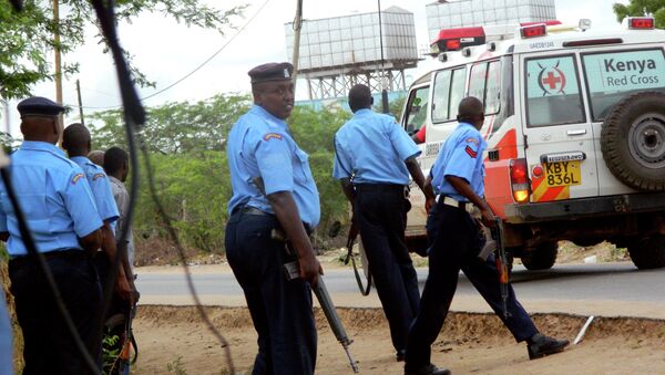 Policía de Kenia (archivo) - Sputnik Mundo