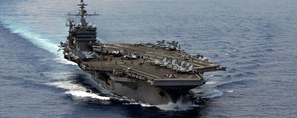 Un portaviones de EEUU (imagen referencial) - Sputnik Mundo