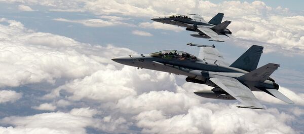 Cazas F-18 - Sputnik Mundo