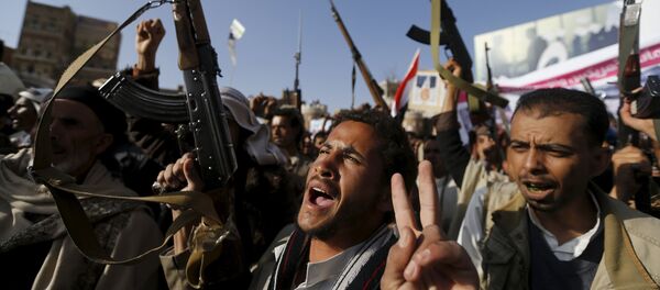 Combatientes hutíes - Sputnik Mundo