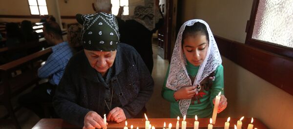 Una iglesia cristiana en el Líbano - Sputnik Mundo