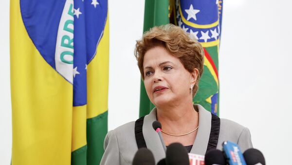 Dilma Rousseff, presidenta de Brasil - Sputnik Mundo