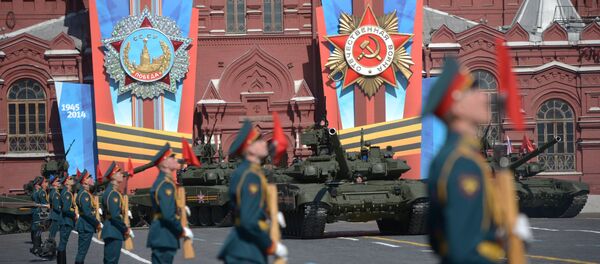 Desfile con motivo del 69º aniversario de la Victoria de la Unión Soviética sobre la Alemania nazi - Sputnik Mundo