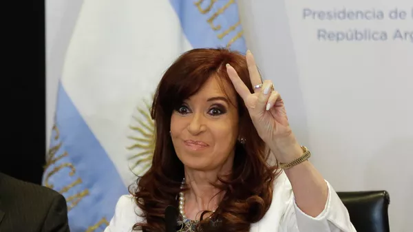 Cristina Fernández de Kirchner, presidenta de Argentina - Sputnik Mundo