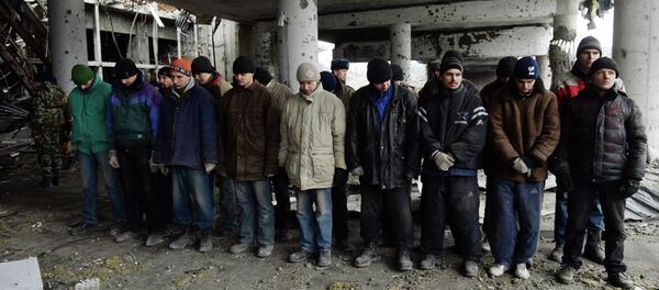 Prisioneros ucranianos (Archivo) - Sputnik Mundo