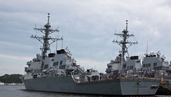 USS Fitzgerald (DDG-62) - Sputnik Mundo