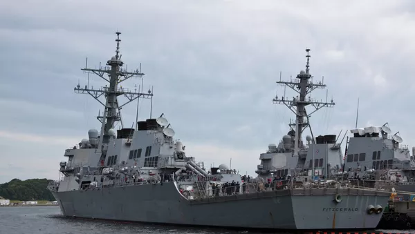 USS Fitzgerald (DDG-62) - Sputnik Mundo
