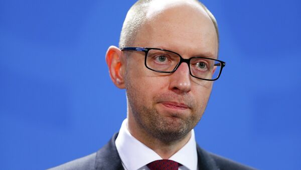 Arseni Yatseniuk, primer ministro de Ucrania - Sputnik Mundo