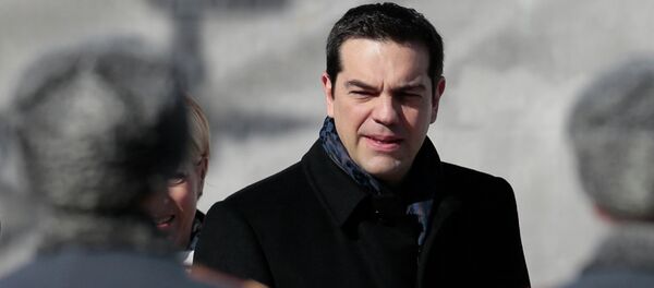 Alexis Tsipras, primer ministro de Grecia, en Moscú - Sputnik Mundo