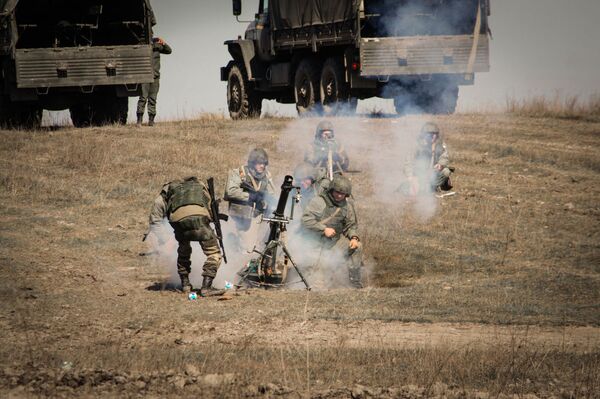 Ejercicios de las Tropas del Interior de Rusia - Sputnik Mundo