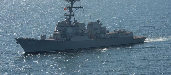 Buque estadounidense en el mar Negro - Sputnik Mundo