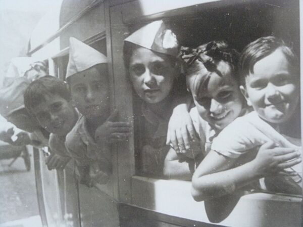 Niños españoles de la guerra. Exposición - Sputnik Mundo