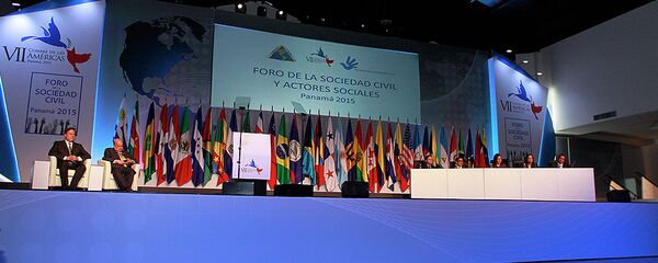 Inauguran Foro de la Sociedad Civil en el marco de la VII Cumbre de las Américas - Sputnik Mundo