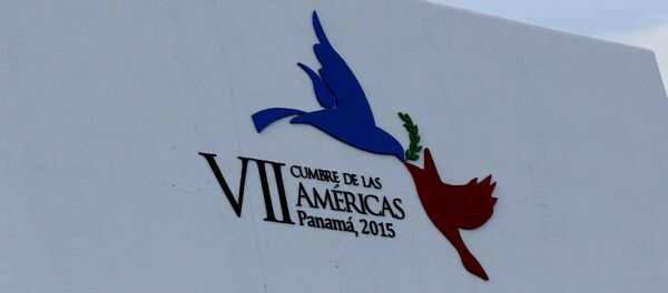 Logo de la Cumbre de las Américas en Panamá - Sputnik Mundo