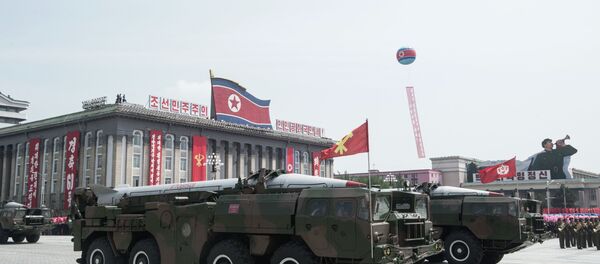 Desfile militar en Pyongyang (archivo) - Sputnik Mundo