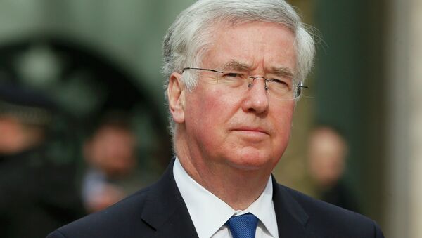 Michael Fallon, ministro de Defensa de Reino Unido - Sputnik Mundo