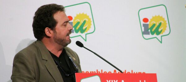 Juan de Dios Villanueva, secretario de relaciones internacionales del Partido Comunista de España (PCE) - Sputnik Mundo