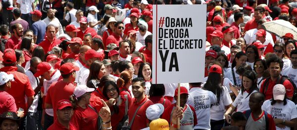 Venezuela reune más de 10 millones de firmas contra decreto de EEUU, informa Parlamento - Sputnik Mundo