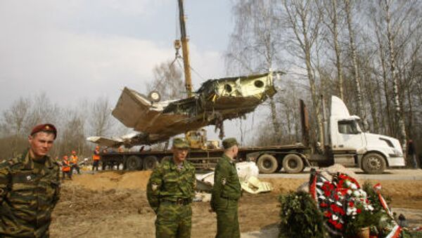 Accidente del Tu-154 del presidente polaco Kaczynski en abril de 2010 - Sputnik Mundo