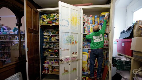 Banco de comida en Londres - Sputnik Mundo