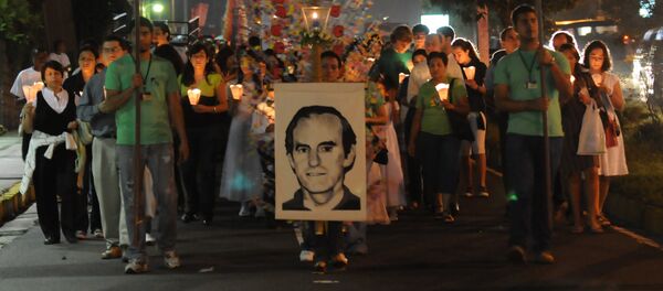 Homenaje a Ignacio Ellacuría en San Salvador (archivo) - Sputnik Mundo