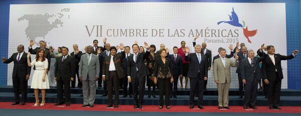 FOTOGRAFÍA OFICIAL. VII CUMBRE DE LAS AMÉRICAS FOTOGRAFÍA OFICIAL. VII CUMBRE DE LAS AMÉRICAS - Sputnik Mundo