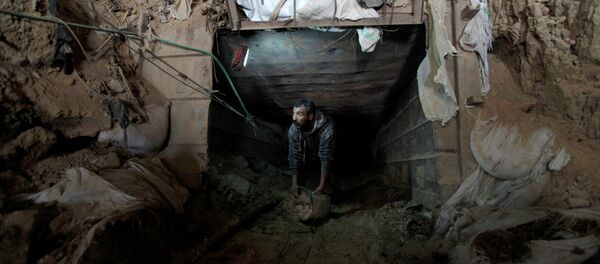 Un túnel entre Egipto y la Franja de Gaza - Sputnik Mundo