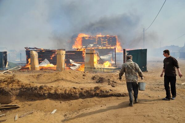 Incendios forestales en Siberia - Sputnik Mundo