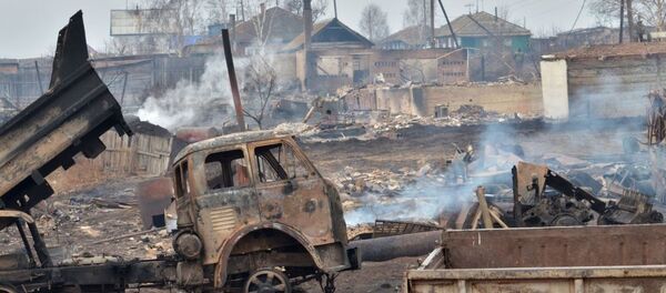 Последствия пожаров в Хакасии Последствия пожаров в Хакасии - Sputnik Mundo