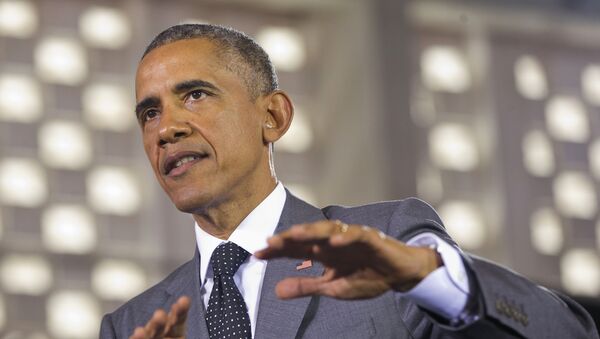 Barack Obama, presidente de EEUU - Sputnik Mundo