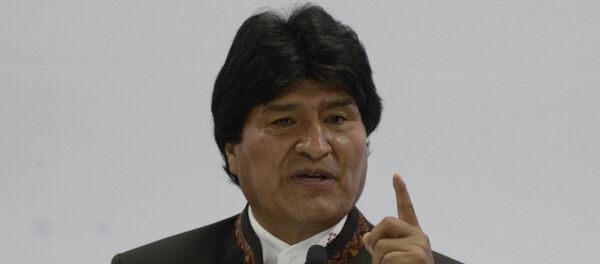Evo Morales, presidente de Bolivia - Sputnik Mundo