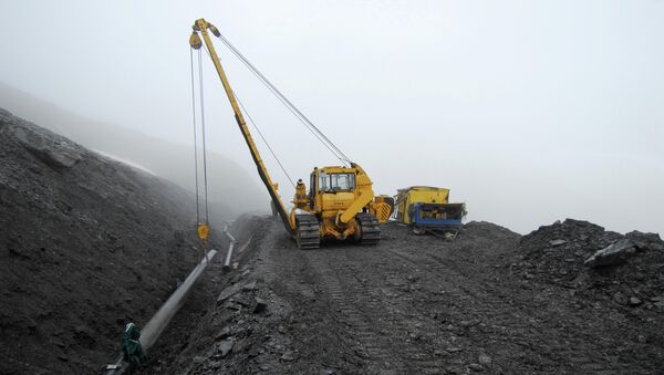 Construcción del gasoducto - Sputnik Mundo