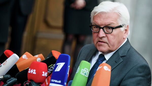 Frank-Walter Steinmeier, ministro de Asuntos Exteriores de Alemania - Sputnik Mundo