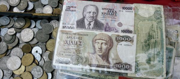 Dracmas griegas - Sputnik Mundo