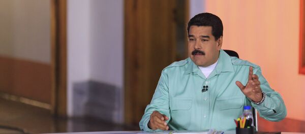 Presidente de Venezuela, Nicolás Maduro, durante el programma semanal 'Contacto con Maduro' Presidente de Venezuela, Nicolás Maduro, durante el programma semanal 'Contacto con Maduro' - Sputnik Mundo