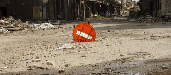 Casas destruidas en la ciudad siria de Homs - Sputnik Mundo