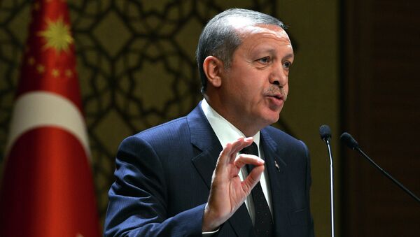 Recep Tayyip Erdogan, presidente de Turquía - Sputnik Mundo