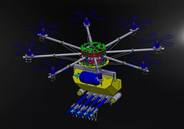 Skunk Riot Control Copter (SKRCC) Skunk Riot Control Copter (SKRCC) - Sputnik Mundo