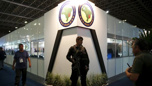 Feria internacional Defense & Security LAAD 2015 - Sputnik Mundo