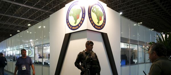 Feria internacional Defense & Security LAAD 2015 - Sputnik Mundo