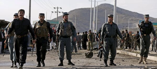 Policía en Afganistan - Sputnik Mundo