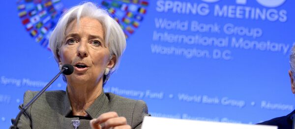 Christine Lagarde, directora del Fondo Monetario Internacional - Sputnik Mundo