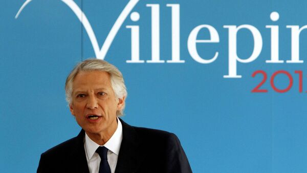 Dominique de Villepin, ex primer ministro de Francia - Sputnik Mundo