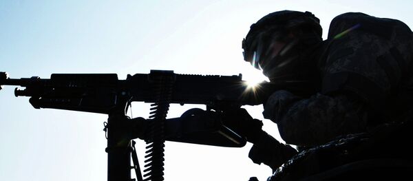 Paracaidista de la 173ª brigada del Ejército de EEUU (Archivo) - Sputnik Mundo