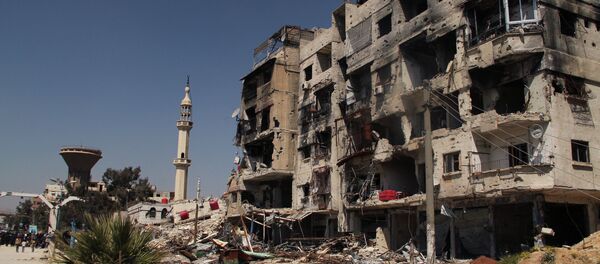 Campo de refugiados de Yarmuk - Sputnik Mundo