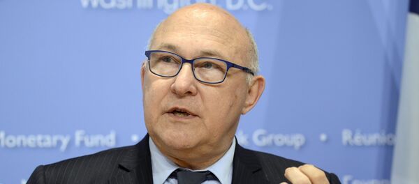 Michel Sapin, ministro de Finanzas de Francia - Sputnik Mundo